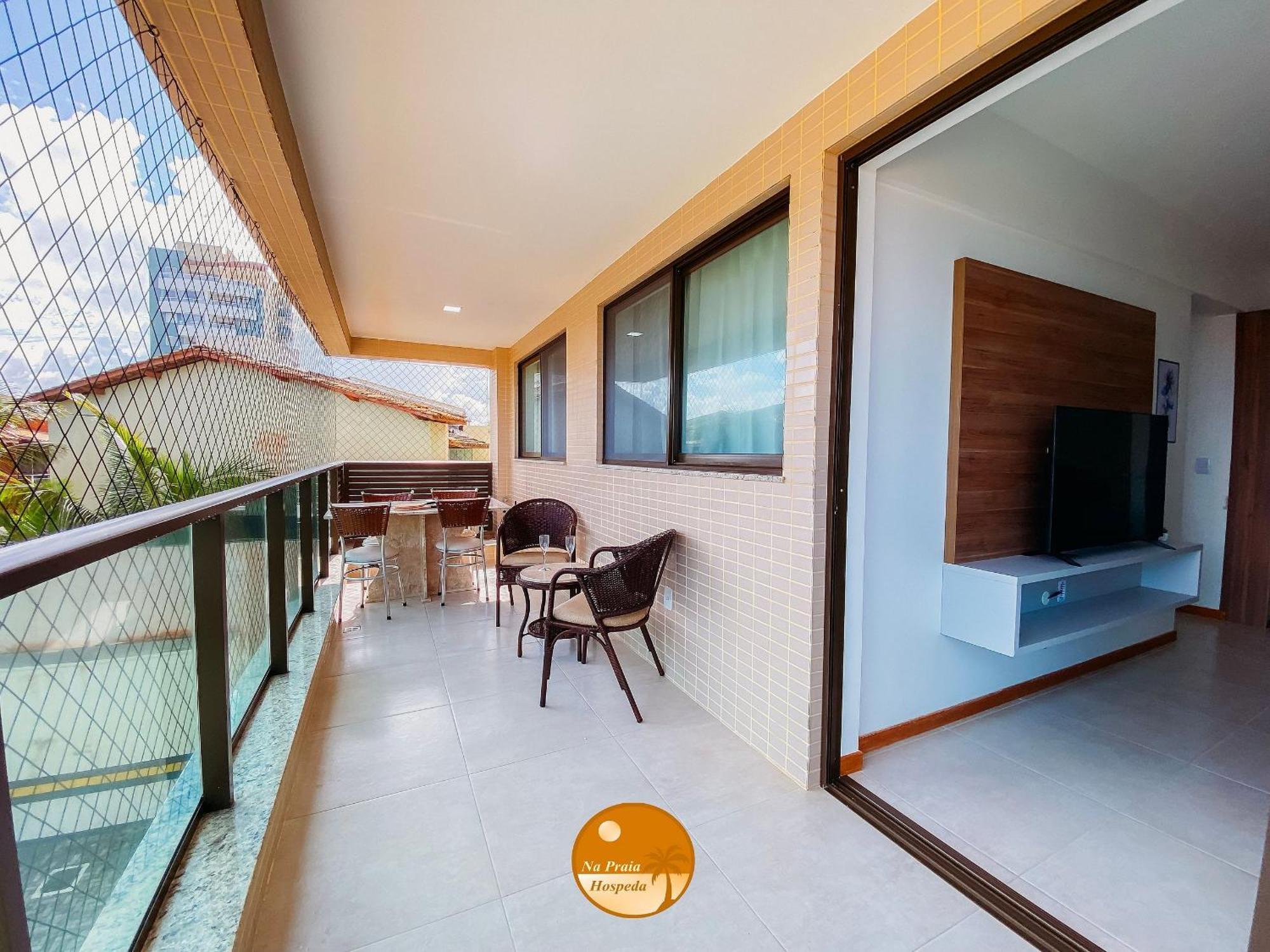 Pe Na Areia, Piscina Borda Infinita, Vaga De Garagem, Portaria 24 Hs * Salvador